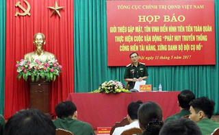 Tôn vinh 127 cá nhân điển hình tiên tiến tiêu biểu trong toàn quân