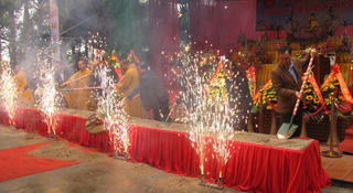 Khởi công trùng tu chùa Nhuệ Hổ