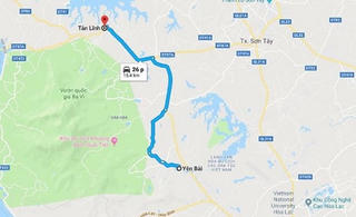 Hà Nội khởi công dự án nâng cấp đường Tản Lĩnh-Yên Bài