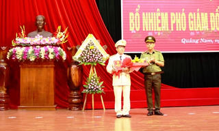 Trưởng phòng Tham mưu được bổ nhiệm Phó GĐ Công an tỉnh Quảng Nam