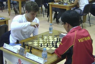 Quang Liêm và Trường Sơn có cơ hội đấu vua cờ Carlsen tại Cup thế giới