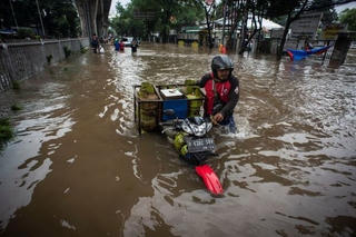 Jakarta (Indonesia) ngập lụt