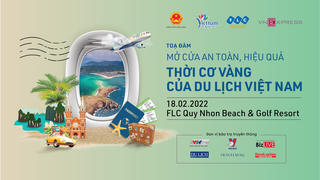 Sắp diễn ra tọa đàm 'Mở cửa an toàn, hiệu quả: Thời cơ vàng của du lịch Việt Nam'