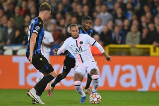 ‘Tam tấu’ Messi – Neymar – Mbappe lạc nhịp, PSG bị ‘tí hon’ Club Brugge cầm hòa