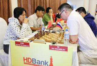 Kỳ thủ Nguyễn Thị Thanh An gây bất ngờ tại Giải cờ vua quốc tế HDBank 2016