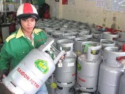Giá gas tăng thêm 83 đồng/kg tại TP HCM