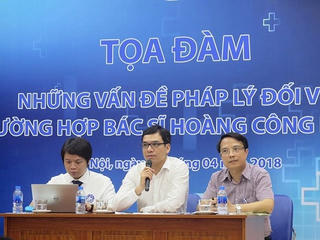 Tọa đàm những vấn đề pháp lý đối với trường hợp bác sĩ Hoàng Công Lương