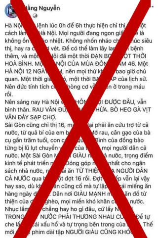 Đăng bài gây hoang mang, chủ facebook 'Hằng Nguyễn' bị mời lên làm việc