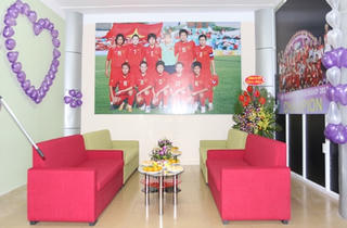 Khánh thành phòng sinh hoạt cho đội dự tuyển nữ trẻ U13-15