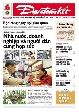 Thông báo Thi tuyển Tổng Biên tập Báo Đại Đoàn Kết