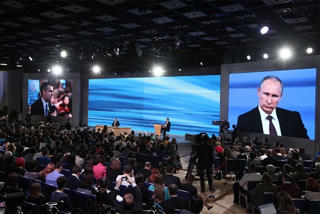 Tổng thống Nga Putin: Nóng bỏng cuộc họp báo cuối năm