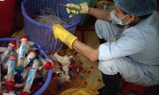 Vụ 'tuồn chất thải y tế ra thị trường': Xử lý nhiều cán bộ vi phạm