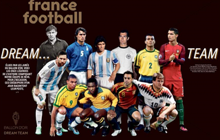 Ronaldo, Messi vào đội hình 'Quả Bóng Vàng trong mơ'