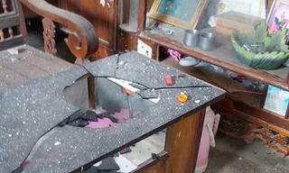 Nổ mìn khai thác đá làm 4 người bị thương