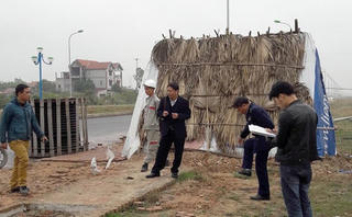 Điều tra nghi án dùng máy cẩu cướp 6 tấn dây cáp điện