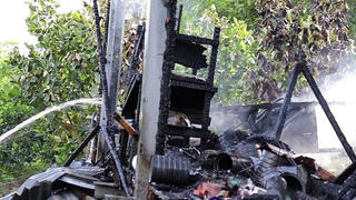 Đồng Tháp: Một người tử vong trong vụ cháy nhà sàn