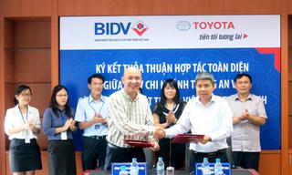 BIDV Tràng An và TOYOTA Mỹ Đình ký kết Thỏa thuận hợp tác toàn diện