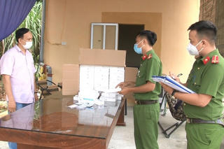 Phát hiện 1.000 que test nhanh Covid-19 nhập lậu vào Ninh Bình