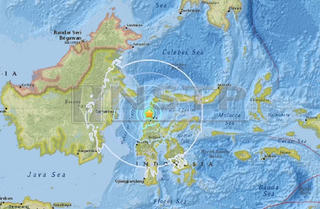 Động đất mạnh 6,1 độ Richter làm rung chuyển đảo Sulawesi