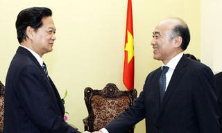 Thủ tướng Nguyễn Tấn Dũng tiếp Phó Tổng Giám đốc Quỹ Tiền tệ Quốc tế