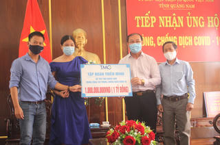 Mặt trận Quảng Nam tiếp nhận 1,4 tỷ đồng ủng hộ phòng, chống dịch Covid-19