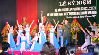 Kỷ niệm 15 năm thành lập phường Tân Sơn