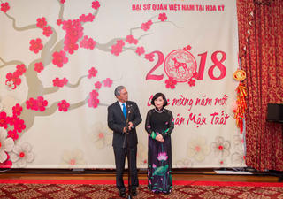 Đại sứ quán Việt Nam tại Hoa Kỳ tổ chức mừng Xuân Mậu Tuất 2018
