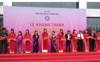 Khánh thành nhà điều trị 9 tầng Bệnh viện Nội tiết trung ương