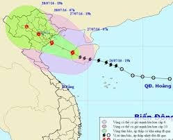 Cảnh báo bão vùng biển từ Quảng Ninh đến Bắc Thanh Hóa