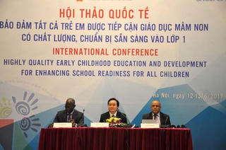 Đã đạt mục tiêu phổ cập giáo dục mầm non