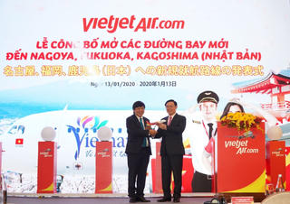Vietjet mở thêm 5 đường bay tới Nhật Bản