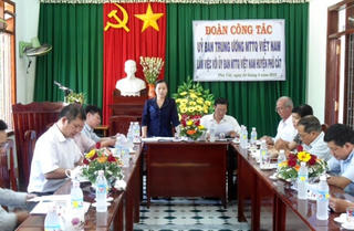Cần giải quyết chế độ cho cán bộ Mặt trận ở khu dân cư