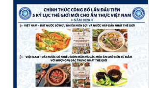 5 kỷ lục thế giới cho ẩm thực Việt Nam