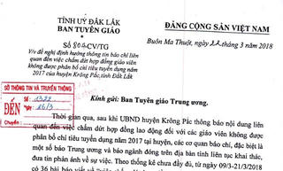 Đắk Lắk đề nghị chưa thông tin vụ 'dừng hợp đồng 500 giáo viên'