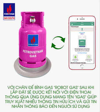 'Robot Gas' giải pháp an toàn mới do PVGas South cung cấp
