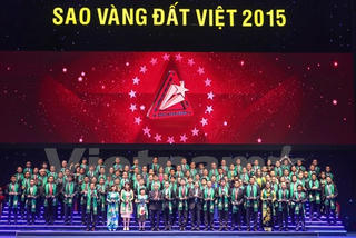 Sao Vàng đất Việt 2015: Tôn vinh 200 thương hiệu