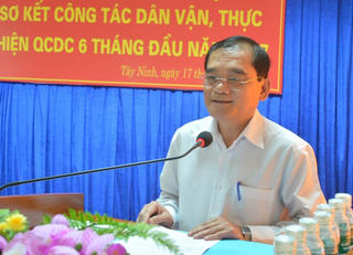 Tây Ninh bố trí Bí thư, Chủ tịch huyện không phải người địa phương