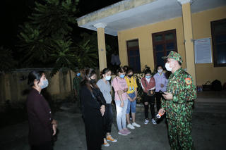 Biên phòng Cao Bằng kịp thời chặn 15 đối tượng vượt biên trái phép