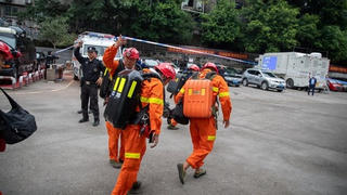 Hỏa hoạn tại thị trấn cổ Trung Sơn