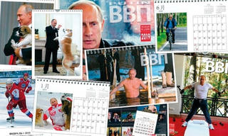 Bộ lịch hình Tổng thống Putin 'cháy hàng' ở Nhật Bản