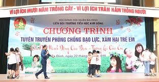 Các trường tiểu học Hà Nội tuyên truyền phòng chống bạo lực và xâm hại trẻ em