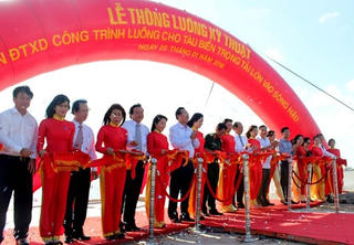 Thông luồng kỹ thuật luồng tàu biển lớn nhất miền Tây Nam Bộ