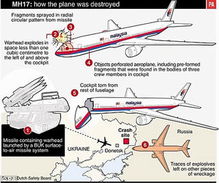 Những kết luận trái chiều về vụ MH17