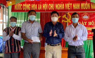 Phú Yên: Tưng bừng Ngày hội Đại đoàn kết thôn Soi Nga 