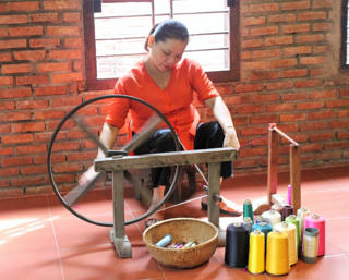 Giao lưu trưng bày sản phẩm tơ lụa - thổ cẩm truyền thống 2018