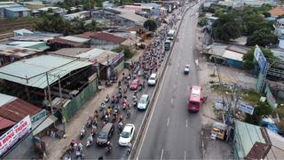 Cửa ngõ TP Hồ Chí Minh không bị ùn tắc nghiêm trọng trong ngày kết thúc kỳ nghỉ lễ