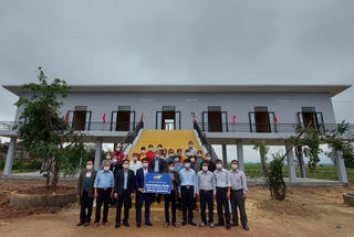 Những ngôi nhà tránh lũ ở Quảng Bình