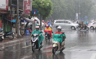 Ngày đầu năm mới Hà Nội mưa nhỏ vài nơi