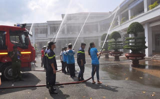 TP Hồ Chí Minh: Tập huấn thoát hiểm, cứu hộ, cứu nạn cho thanh niên, học sinh