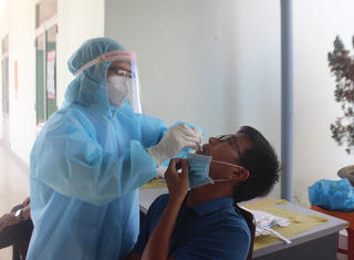 Quảng Nam: 300 người trong đội phản ứng nhanh âm tính với SARS-CoV-2